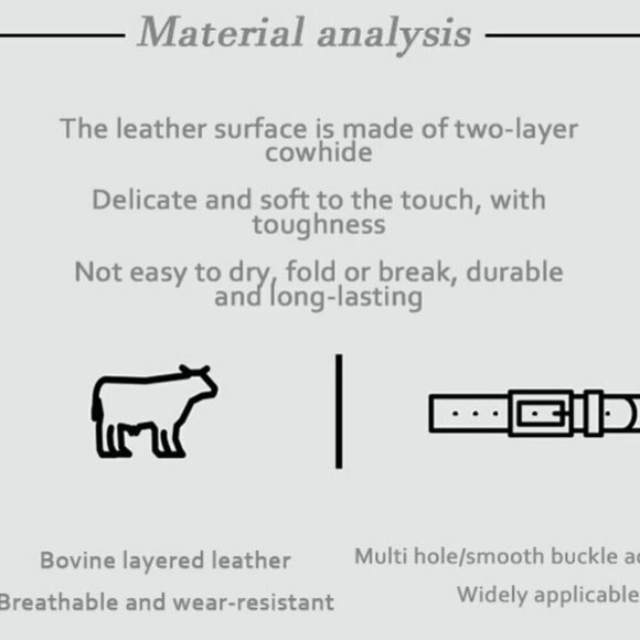 NWT 100% Genuine Leather Knot Buckle Black Waist Belt - Picture 8 of 8